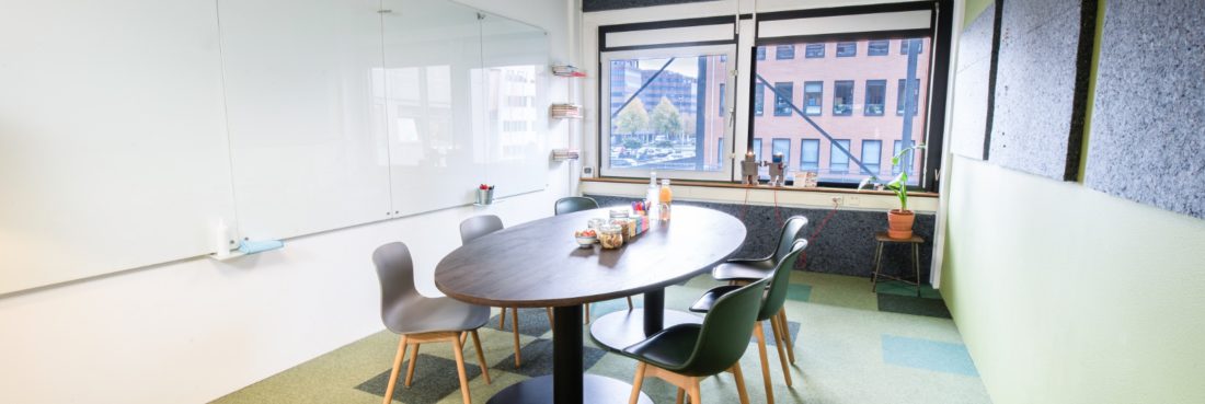 vergaderruimte in amsterdam met whitboards